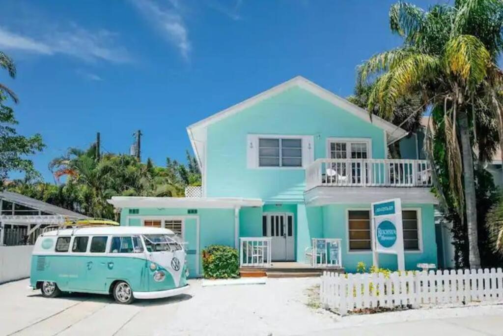 Walk To The Beach - Island Villa Siesta Key Exterior photo